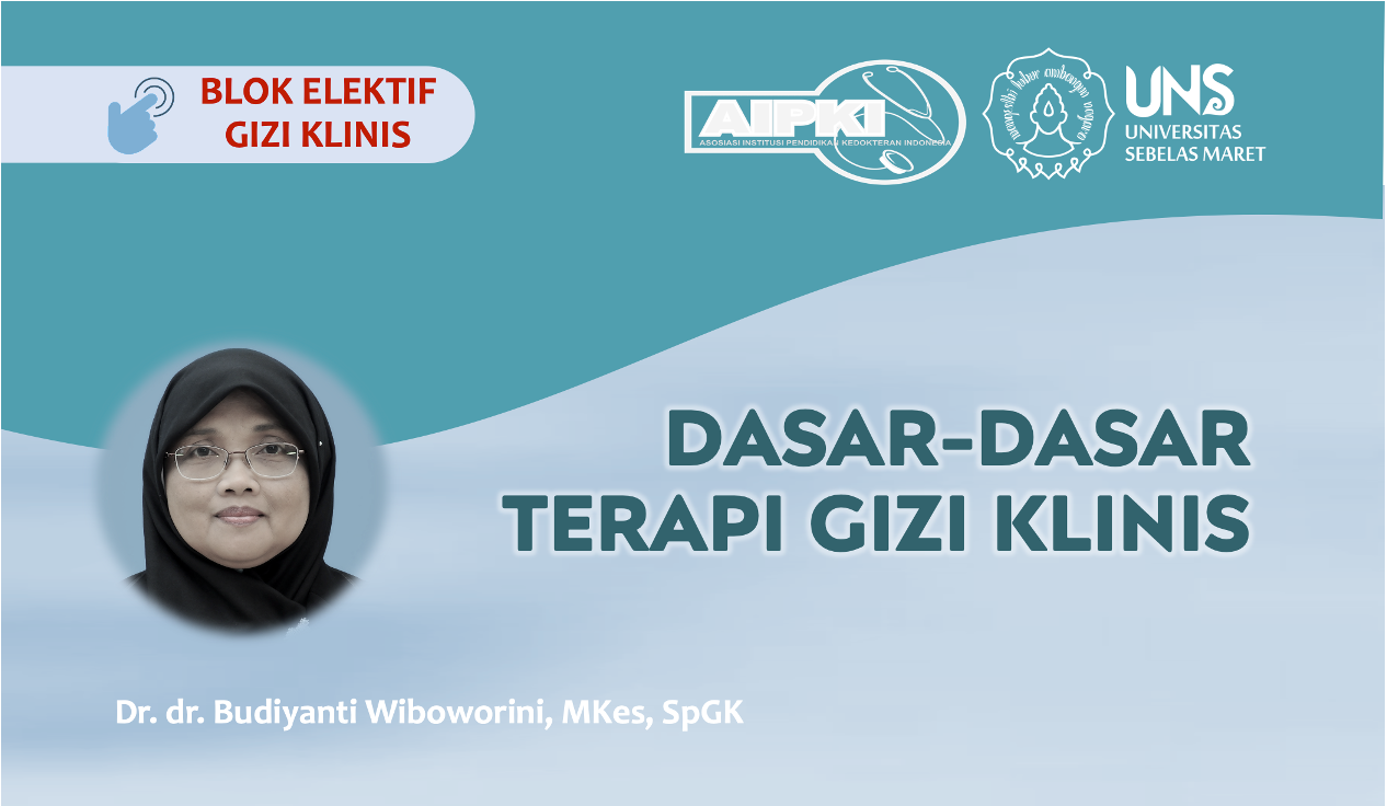 Dasar-dasar Terapi Gizi Klinis